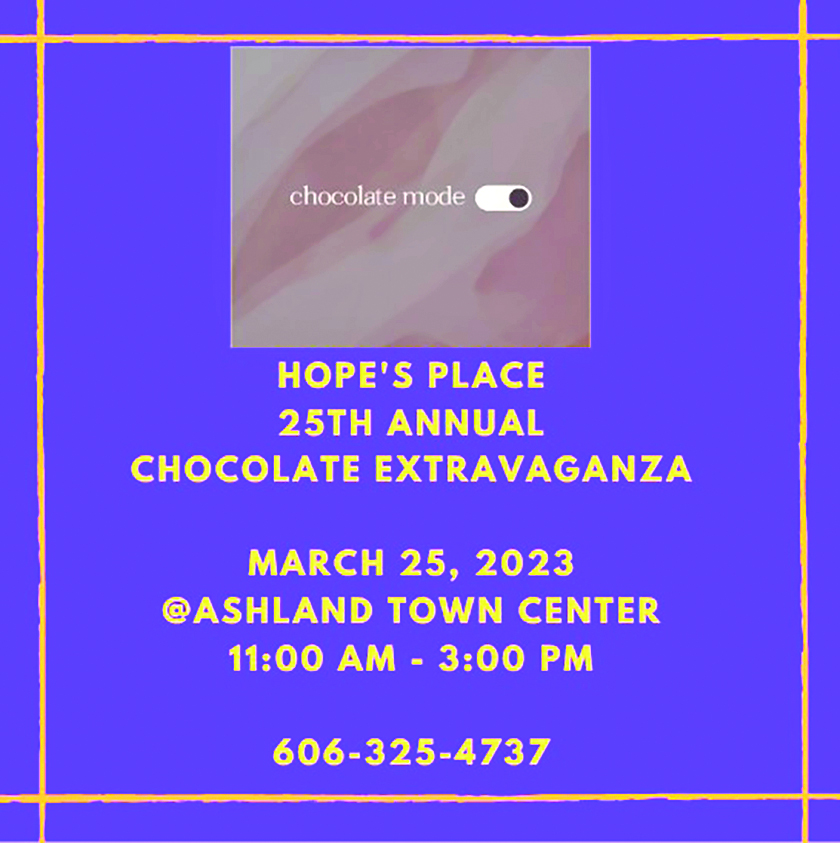 Hope’s Place Chocolate Extravaganza Needs Your Help