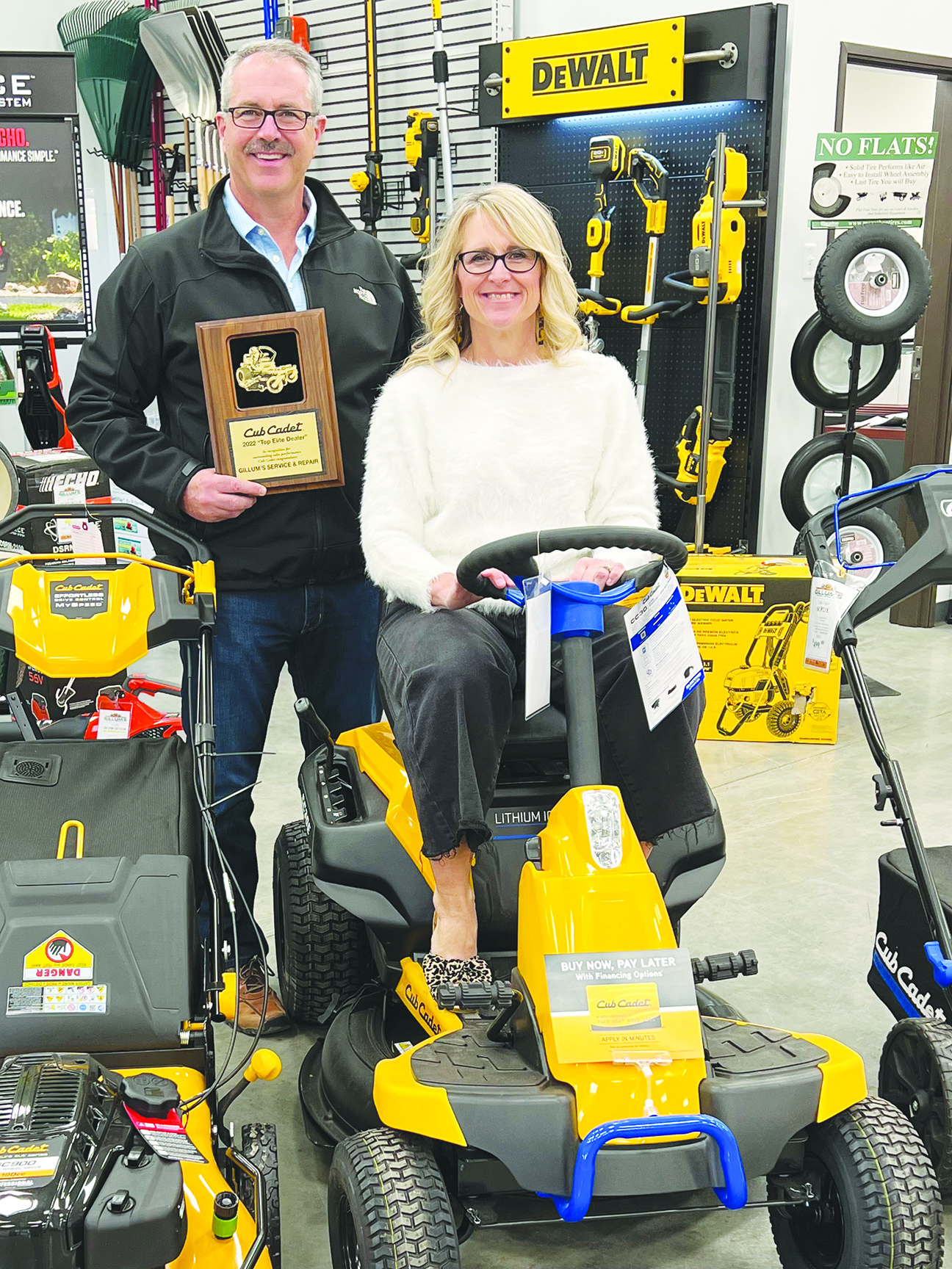 Gillum’s Service & Repair, INC. Achieves Recognition as One of America’s Top Cub Cadet® Dealers
