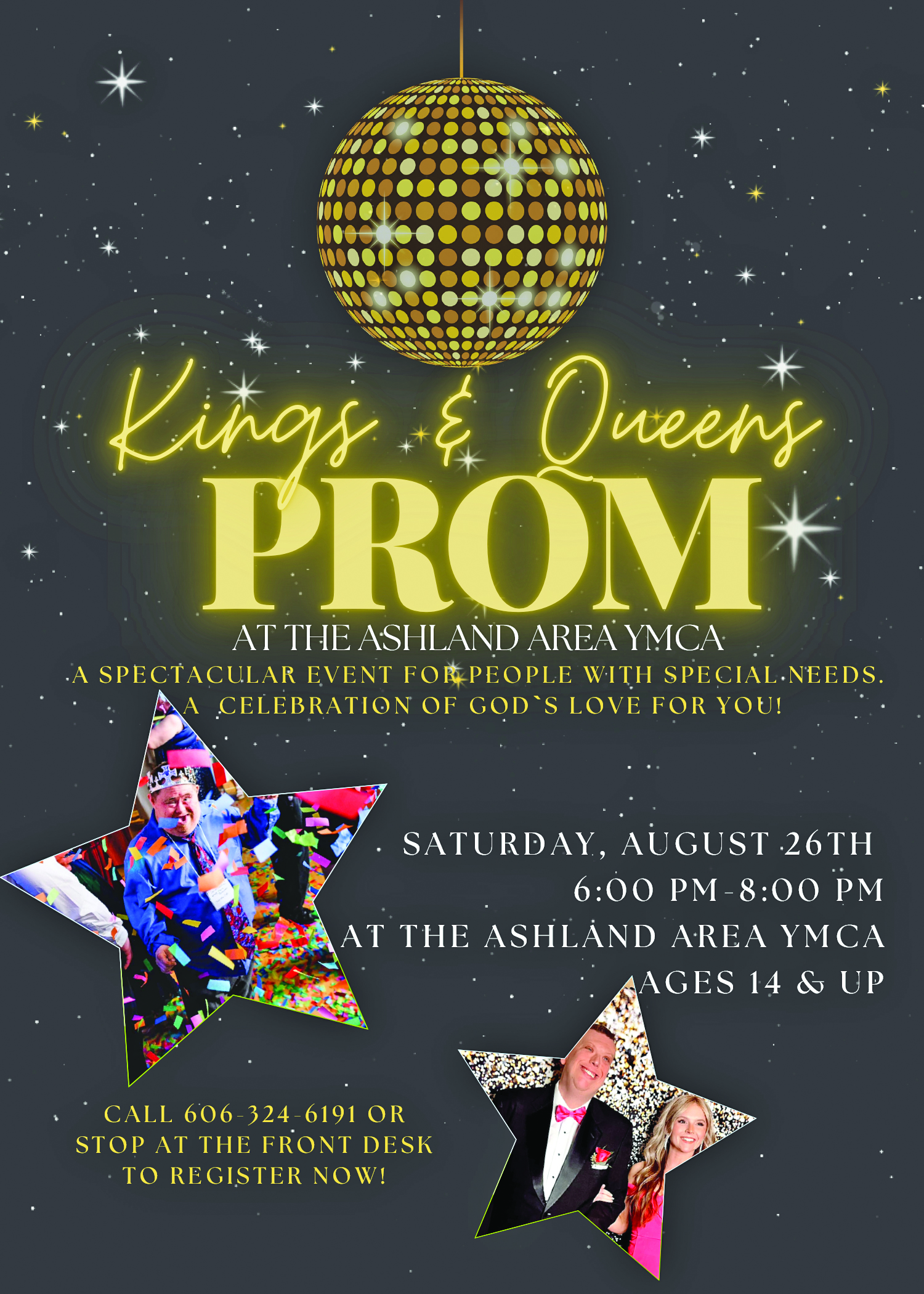Ashland Area YMCA to Host Special Needs Prom Next Weekend