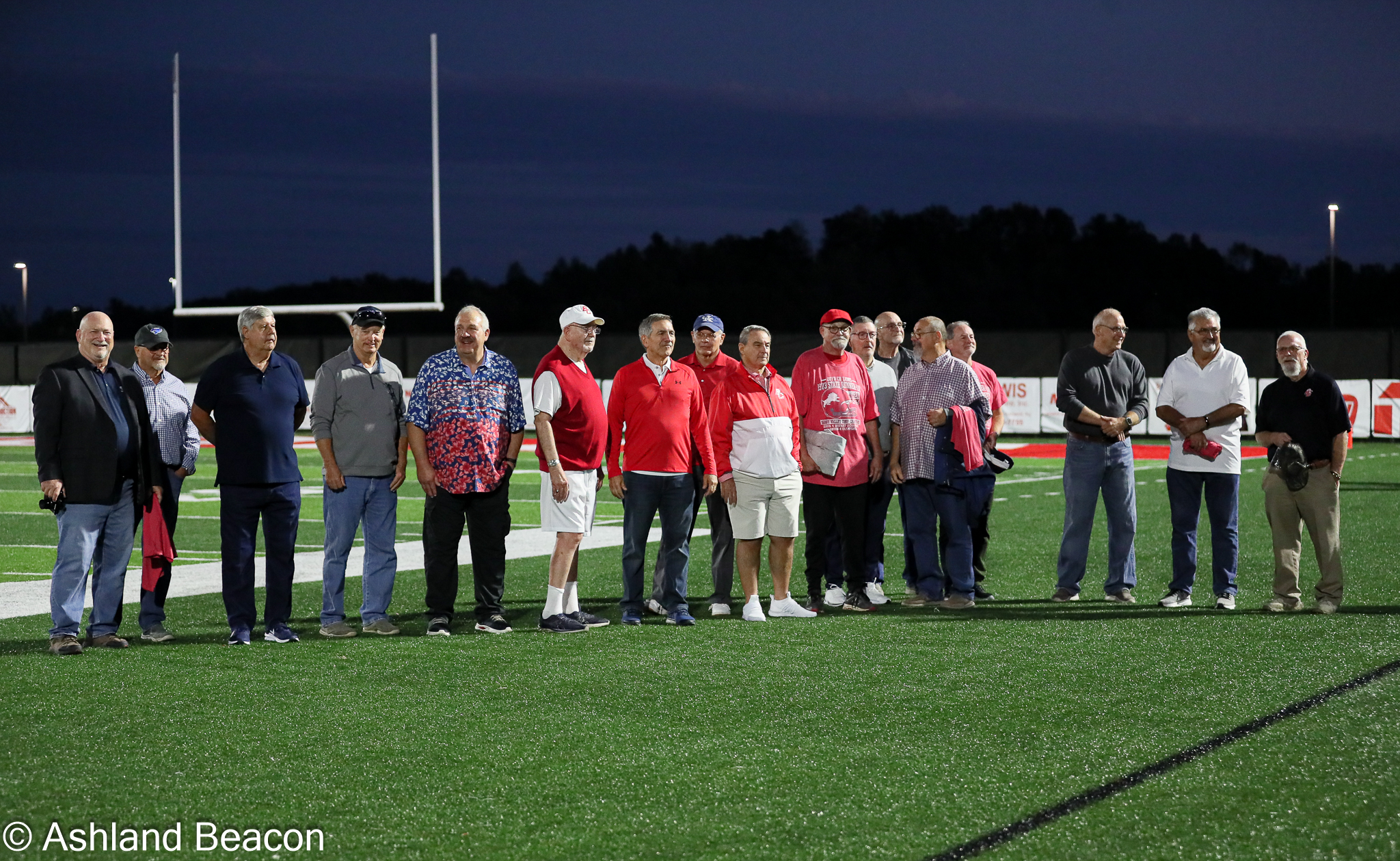 Boyd County Lions Honor 1973 State Runner-Up Football Team