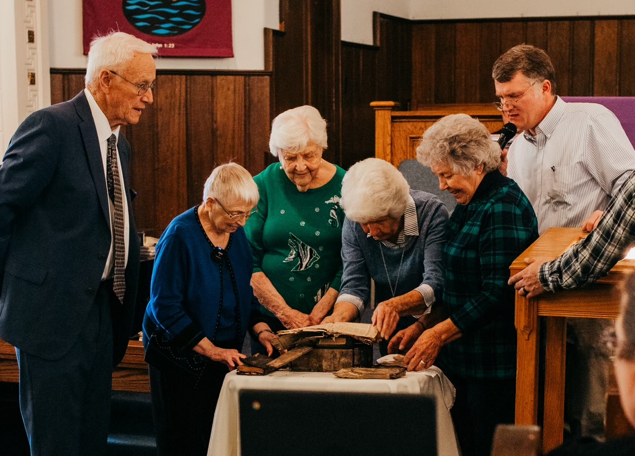 Message from the Past Brings Hope  100-Year-Old Time Capsule Opened at Christ Methodist Church 